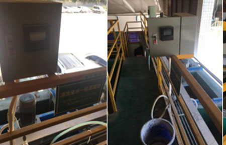 美仪pH计助力清洗废水处理系统