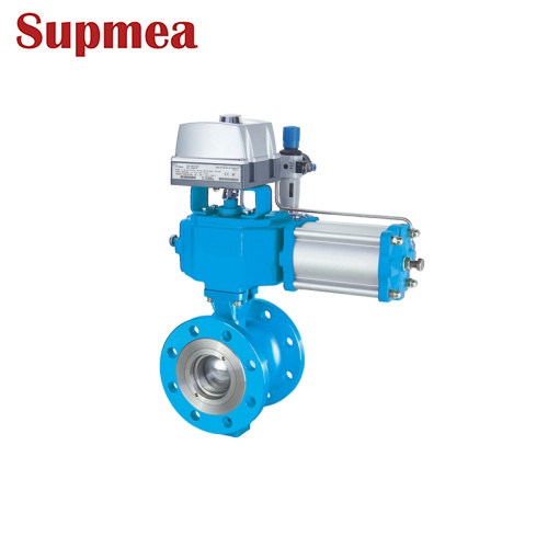 美仪_V型调节阀-气动 _精准调节流量